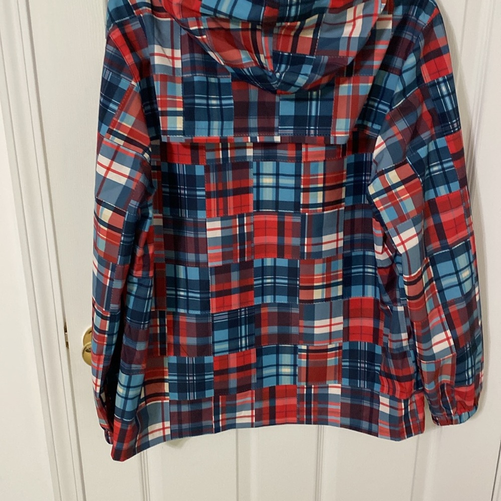 Patch Print Pullover Jacket - Picture 10 of 12